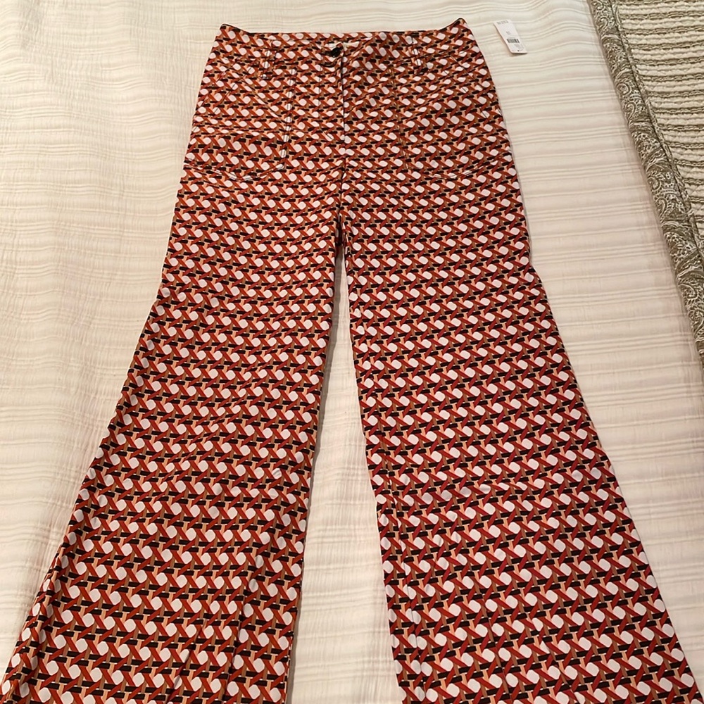 Maeve Anthropologie pants Naomi wide leg size 12 NWT